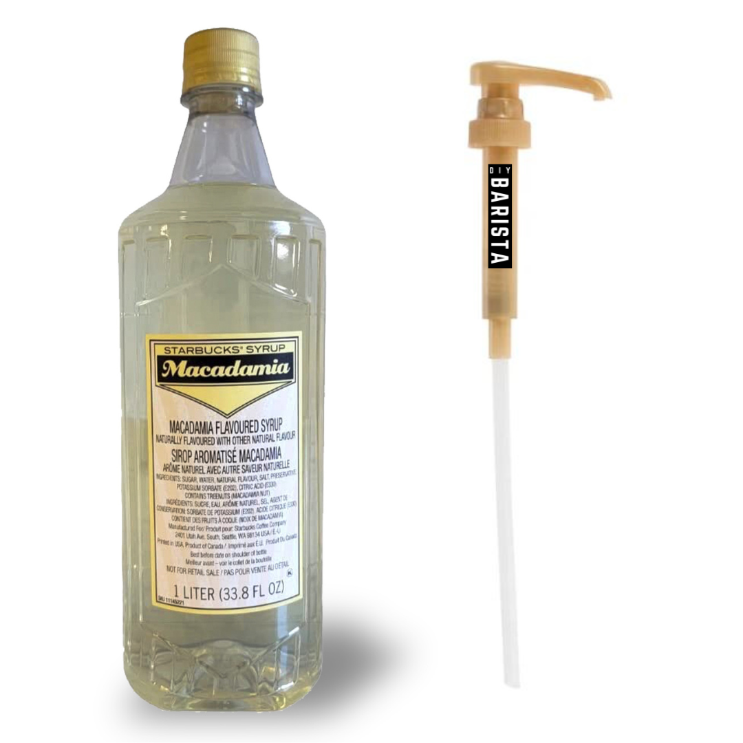 Starbucks Macadamia Syrup MAY 2025