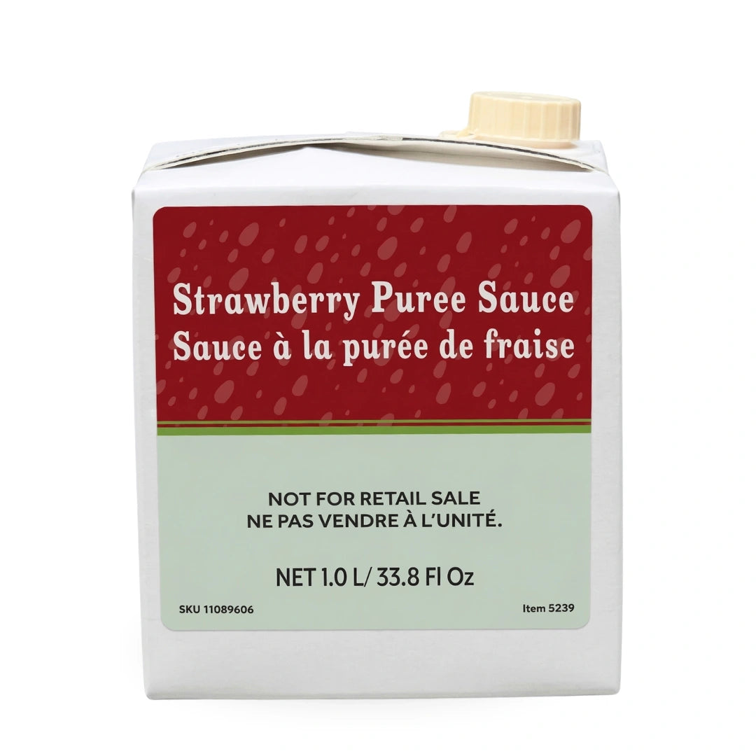 Starbucks Strawberry Puree Sauce BB JUNE 17th 2026 – 1L (33.8 fl oz)