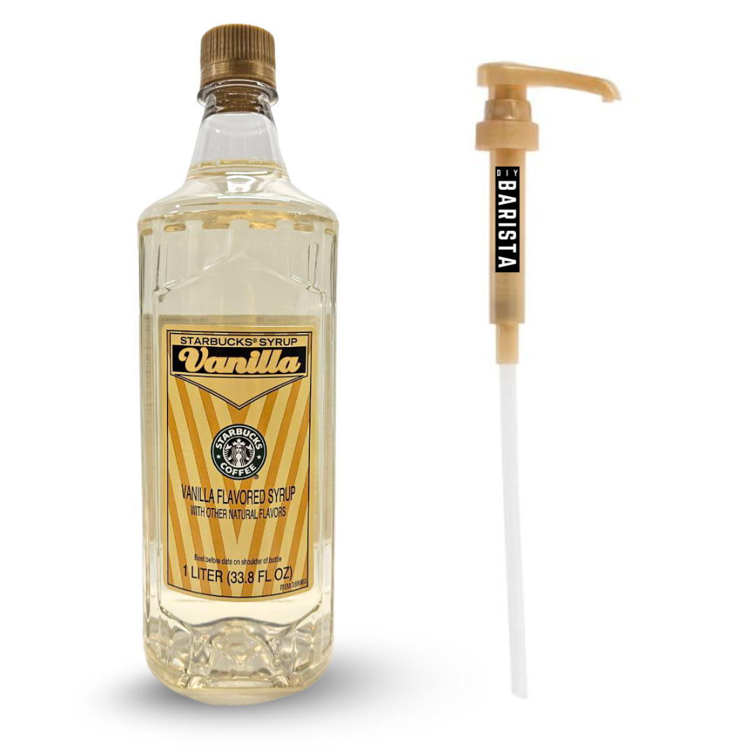 Starbucks Vanilla Syrup FRESH