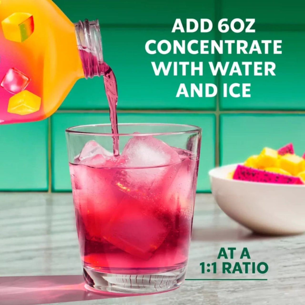 Starbucks Mango Dragonfruit Refreshers Concentrate FRESH – 32 fl oz