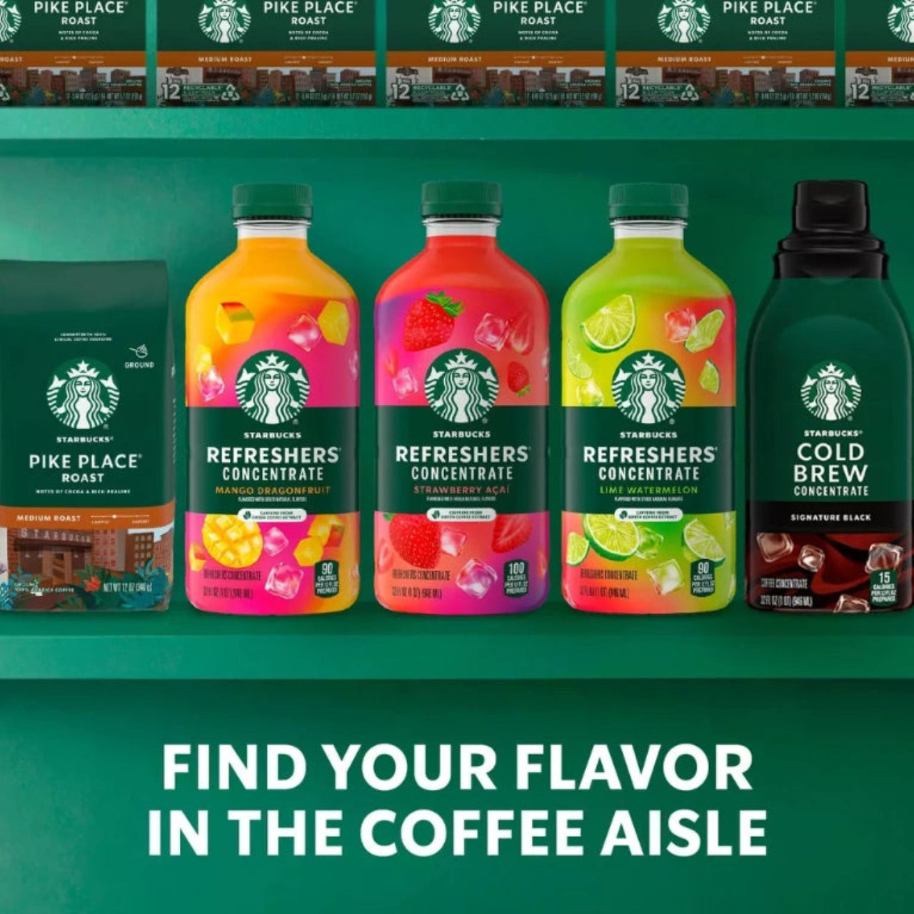 Starbucks Strawberry Açaí Refreshers Concentrate FRESH – 32 fl oz