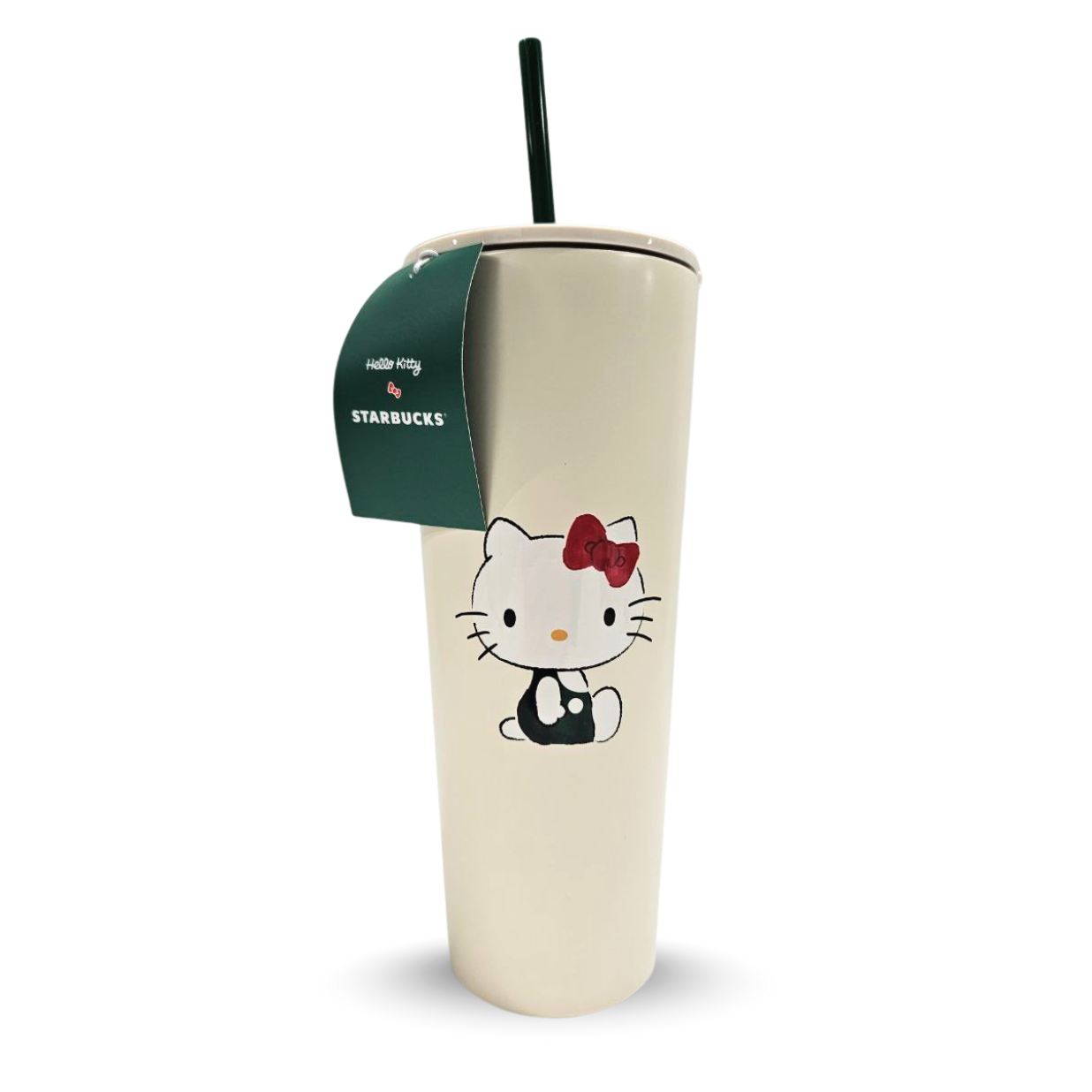 Starbucks  Limited Edition Tumbler with Straw – Beige (Grande Size)