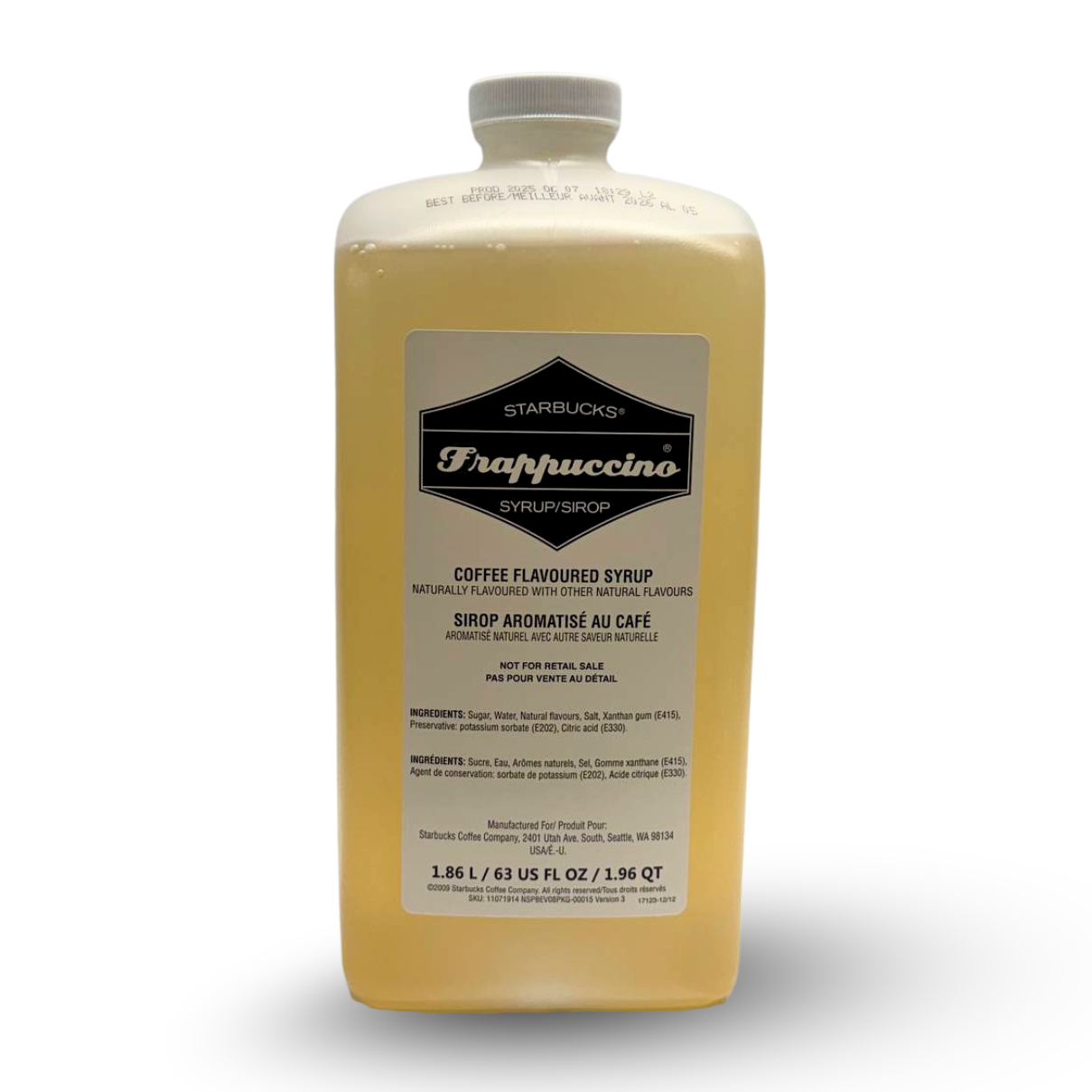 Starbucks Frappuccino Coffee Base FRESH – 63 fl oz – Diy Barista
