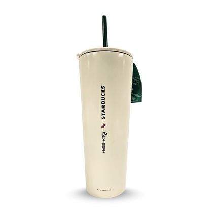 Starbucks  Limited Edition Tumbler with Straw – Beige (Grande Size)
