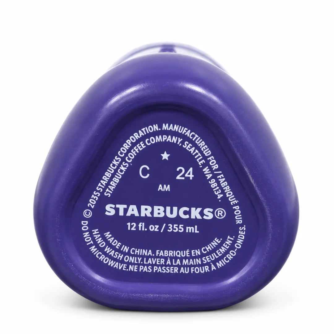 Starbucks 12 Oz Purple Recycled Tumbler