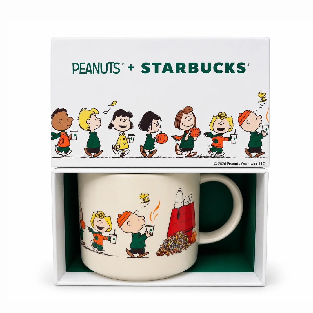 Peanuts x Starbucks The Great Pumpkin Ceramic Mug - 2026 Limited Edition – 14 oz