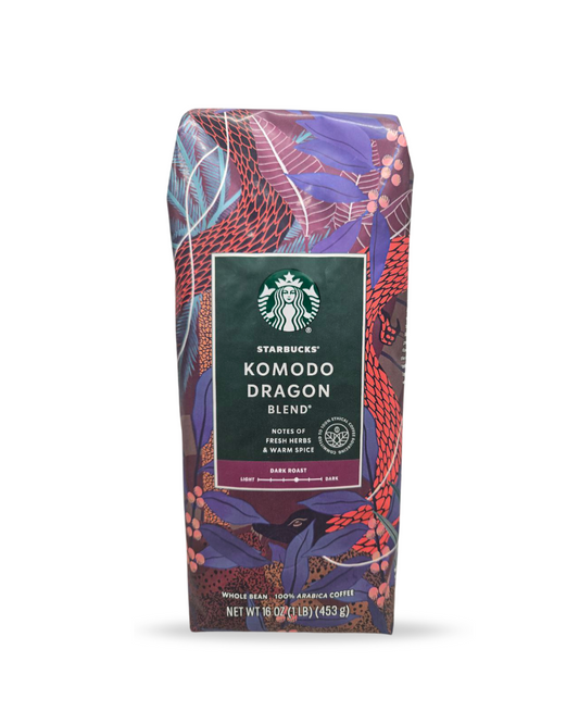 Starbucks Komodo Dragon Blend Whole Bean 1lb