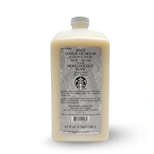 Starbucks White Chocolate Mocha Sauce FRESH