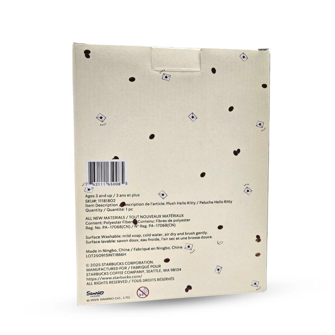 Starbucks Hello Kitty 2025 Limited Edition Plush Doll