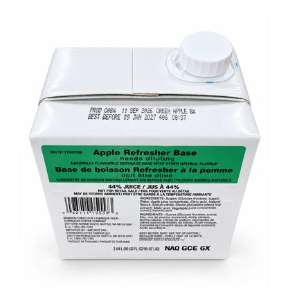 Starbucks Apple Refresher Base NO GCE 8X – 33.8 fl oz / 1 L Concentrate