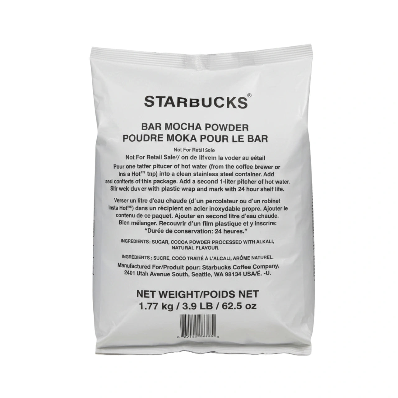 Starbucks Bar Mocha Powder FRESH
