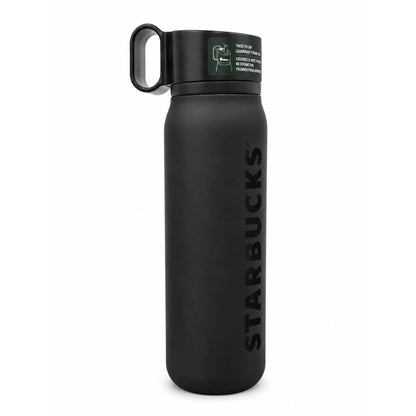 Starbucks Matte Black Insulated Water Bottle – 20 oz