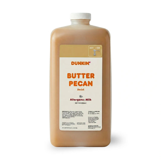 Dunkin’ Butter Pecan Swirl FRESH – 64 fl oz (Half Gallon)
