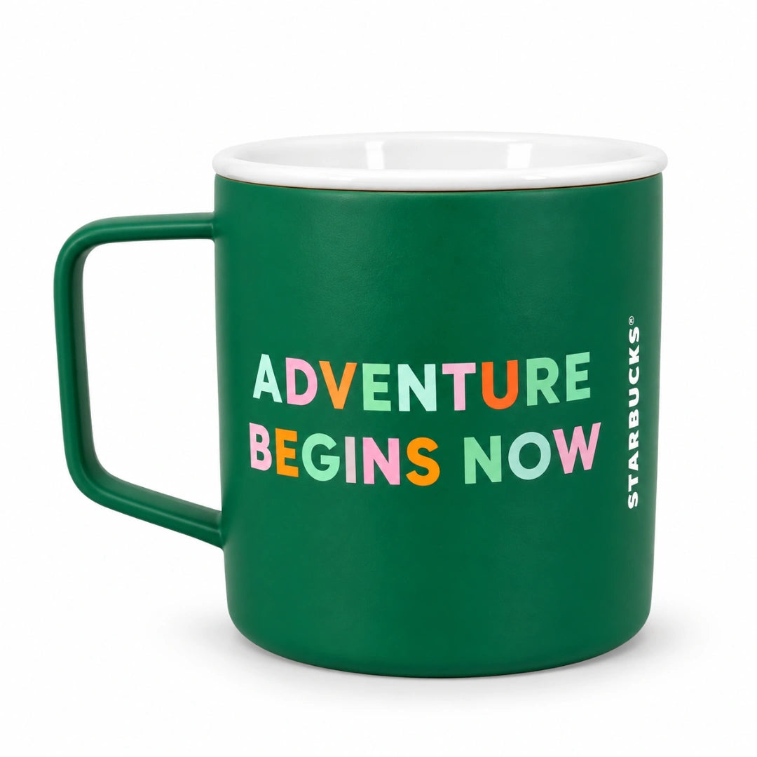 Starbucks Adventure Begins Now Stainless Steel Mug – 12 oz