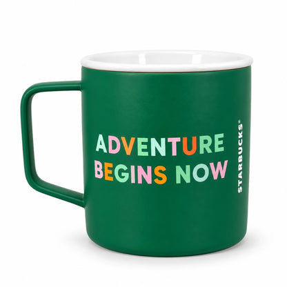 Starbucks Adventure Begins Now Stainless Steel Mug – 12 oz