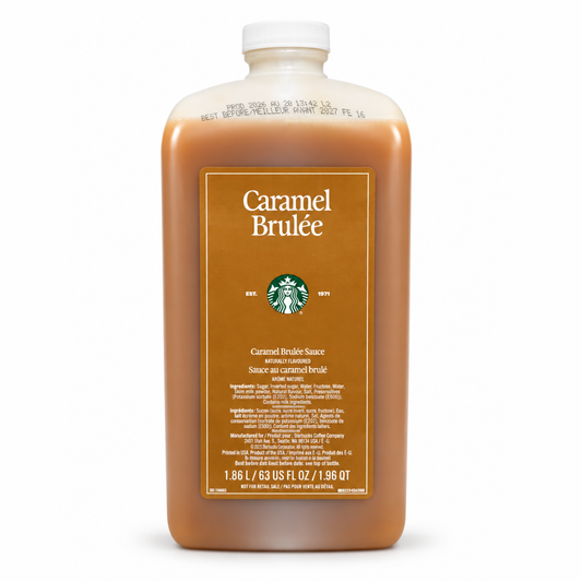 Starbucks Caramel Brûlée Sauce FRESH