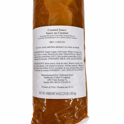 Starbucks Caramel Drizzle Sauce – 36 oz (2.25 lb)