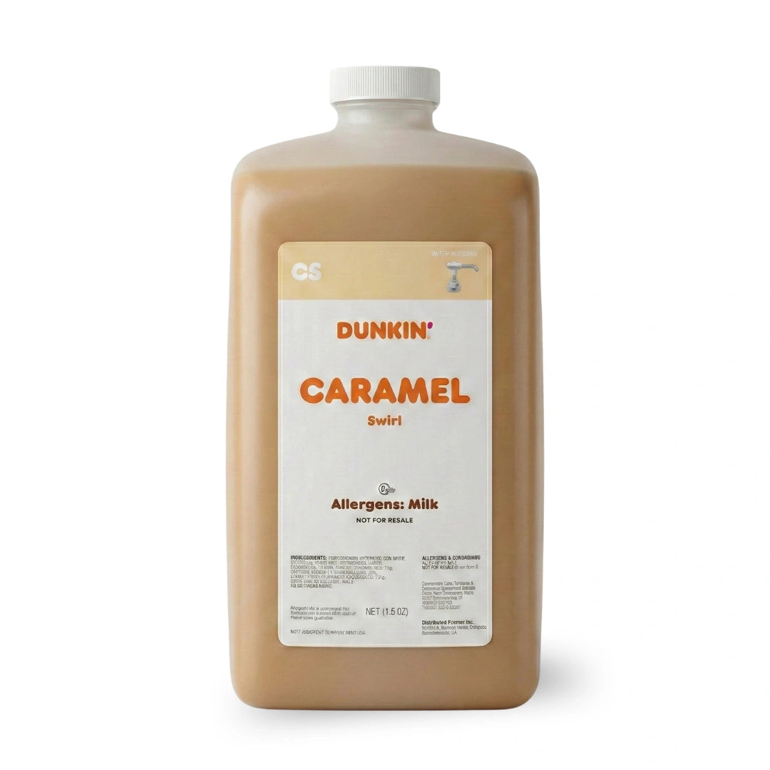 Dunkin’ Caramel Swirl FRESH – 64 fl oz (1.5 Qt)