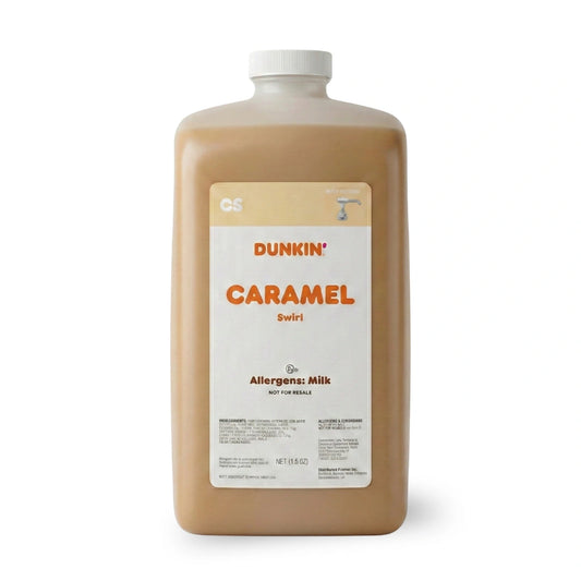 Dunkin’ Caramel Swirl FRESH – 64 fl oz (1.5 Qt)