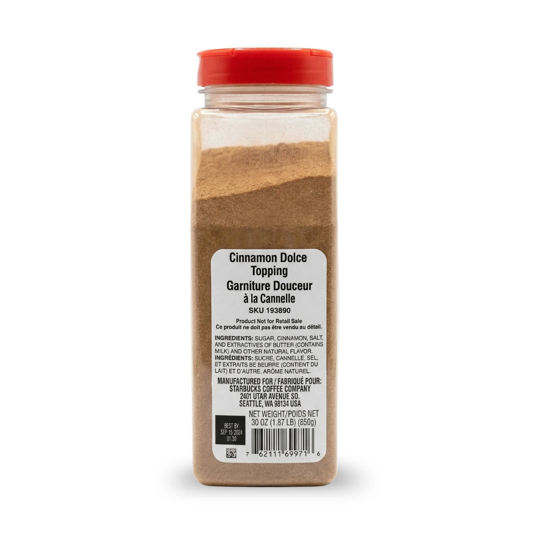Starbucks Cinnamon Dolce Topping 30 oz (1.87 lb / 850 g)