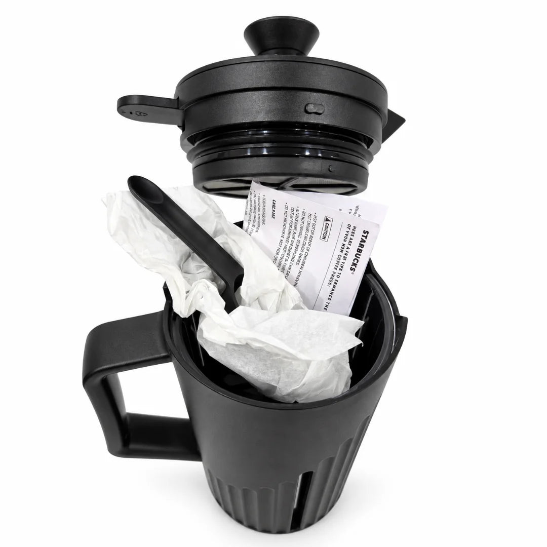 Starbucks Plastic Black French Press Coffee Maker