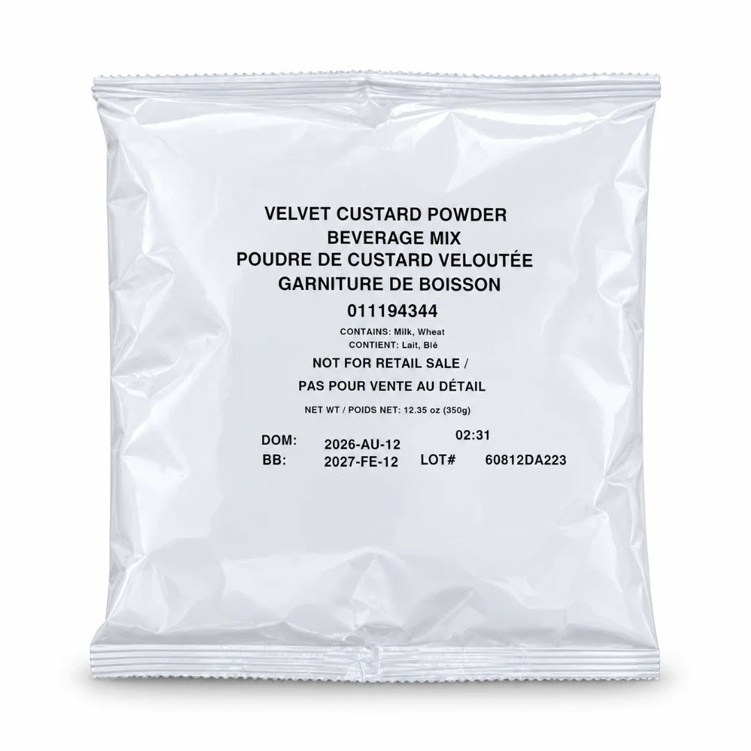 Velvet Custard Powder Beverage Mix – 12.35 oz