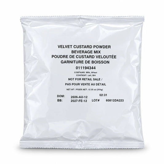 Velvet Custard Powder Beverage Mix – 12.35 oz
