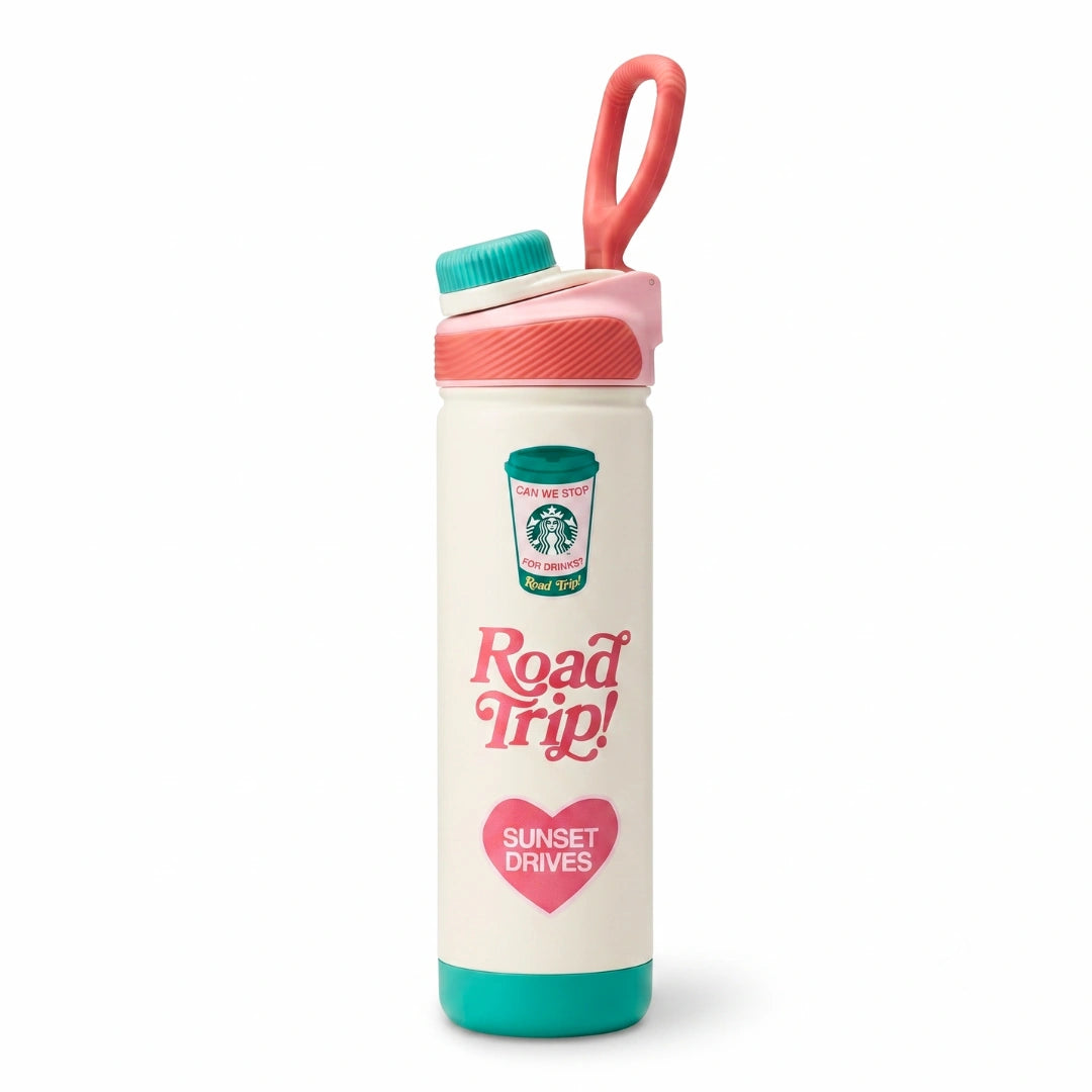 Starbucks × Dandy Worldwide Road Trip Insulated Water Bottle – 20 oz
