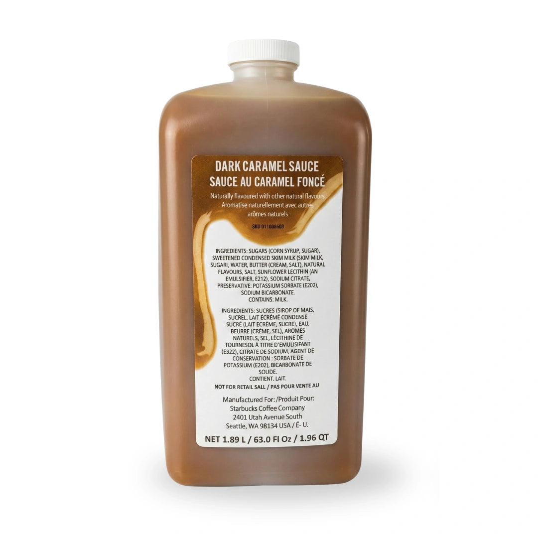 Starbucks Dark Caramel Sauce FRESH
