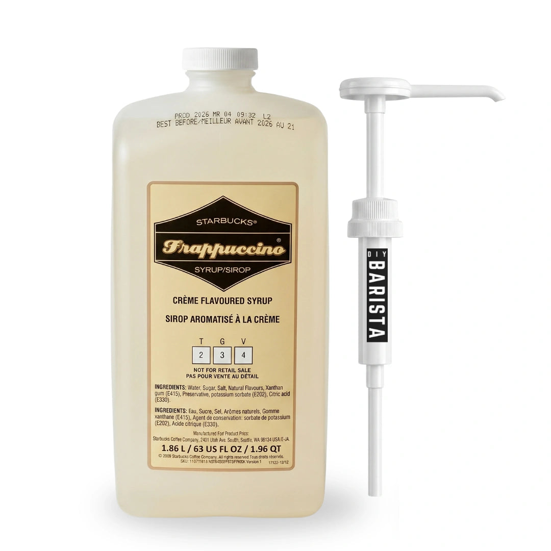 Starbucks Frappuccino Creme Base 1.86 L (63 fl oz / 1.96 qt)