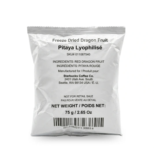 Starbucks Freeze Dried Dragon Fruit Pieces 75 g (2.65 oz)