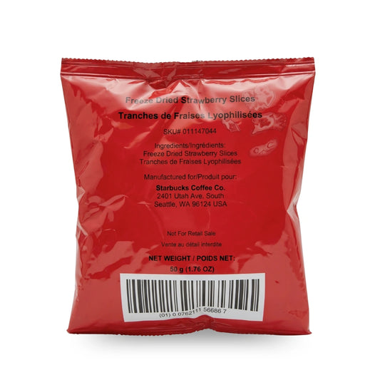 Starbucks Freeze Dried Strawberry Slices 50 g (1.76 oz)