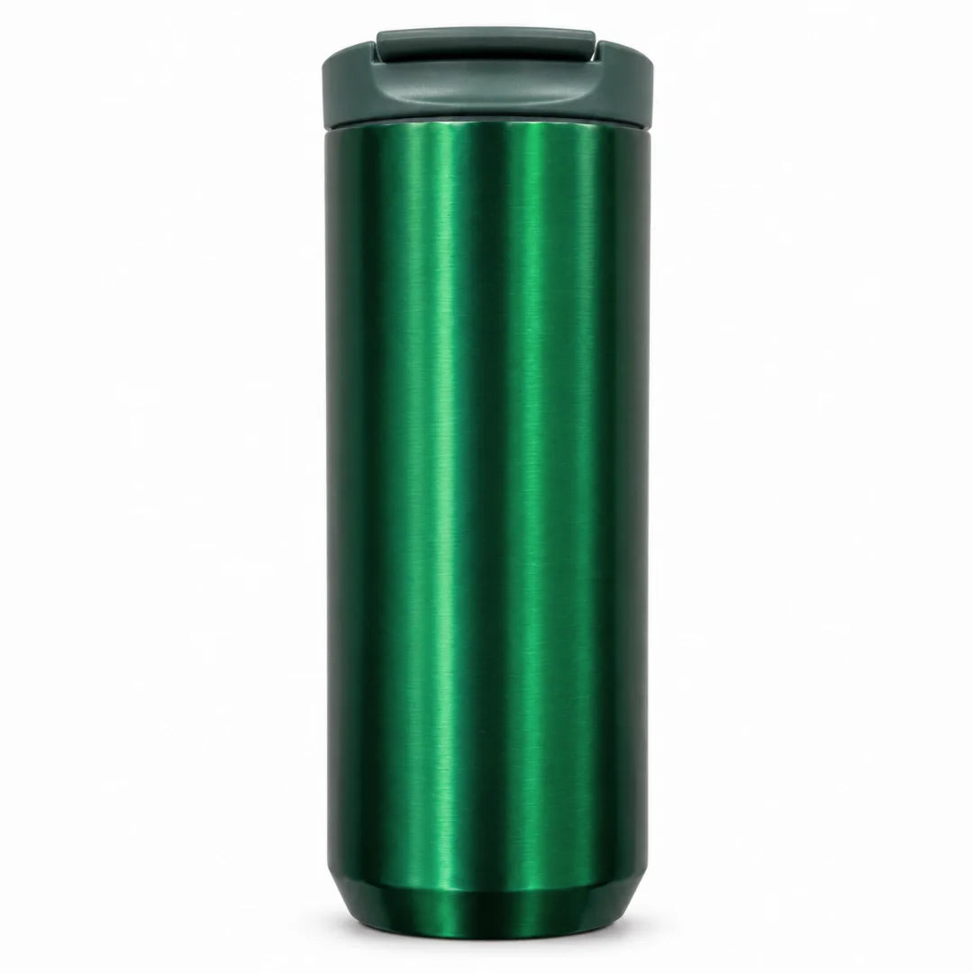 Starbucks Metallic Green Vacuum Insulated Tumbler – 12 oz