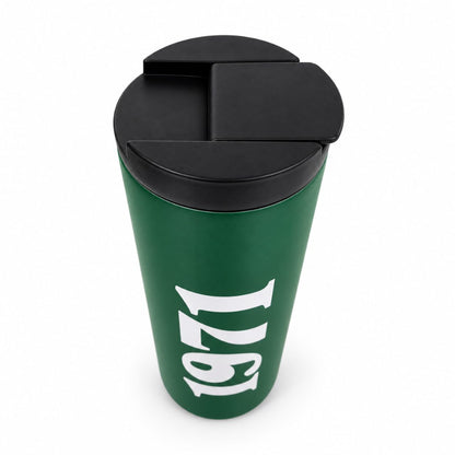 Starbucks 1971 Heritage Green Stainless Steel Travel Tumbler – 16 fl oz