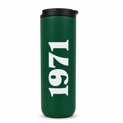 Starbucks 1971 Heritage Green Stainless Steel Travel Tumbler – 16 fl oz