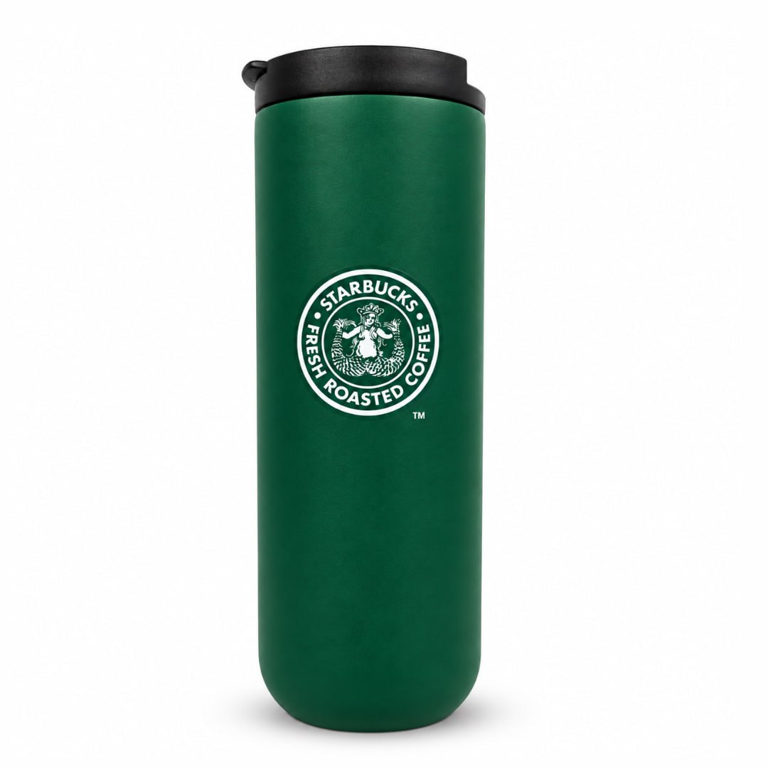 Starbucks 1971 Heritage Green Stainless Steel Travel Tumbler – 16 fl oz