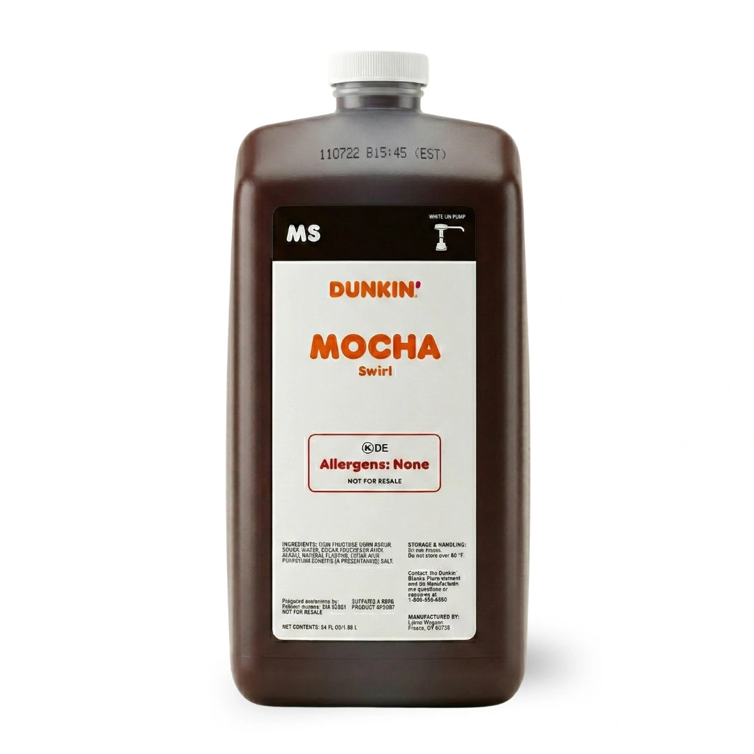 Dunkin’ Mocha Swirl FRESH – 64 fl oz (Half Gallon)