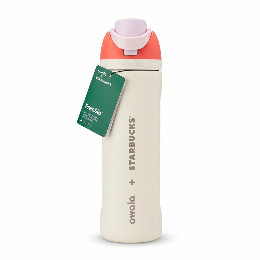 Starbucks PSL x Owala FreeSip Insulated Tumbler – Pumpkin Spice 24 oz