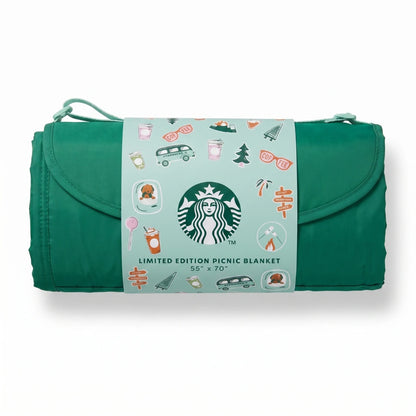 Starbucks Limited Edition Picnic Blanket with Carry Handle
