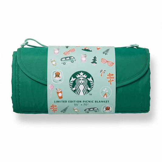 Starbucks Limited Edition Picnic Blanket with Carry Handle