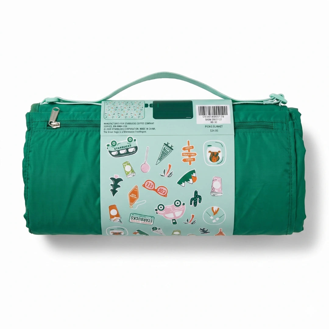 Starbucks Limited Edition Picnic Blanket with Carry Handle