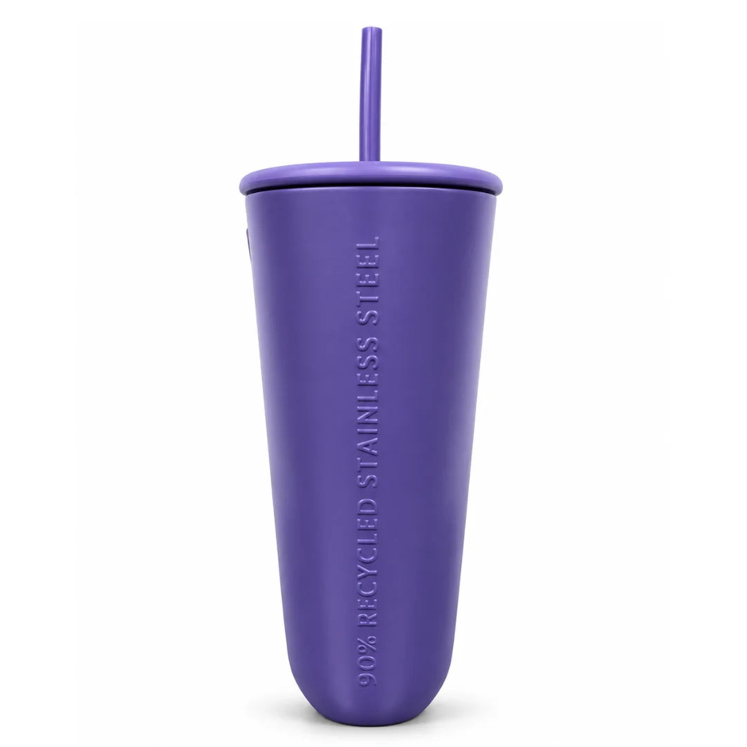 Starbucks 24 Oz Purple Recycled Plastic Cold Cup