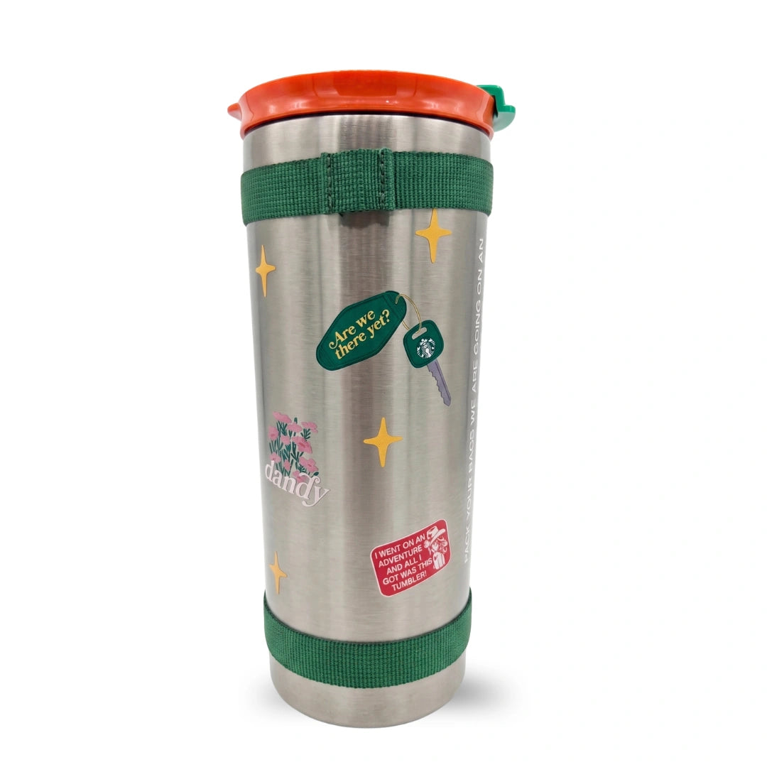 Starbucks × Dandy Worldwide Adventure Stainless Steel Travel Tumbler – 16 oz