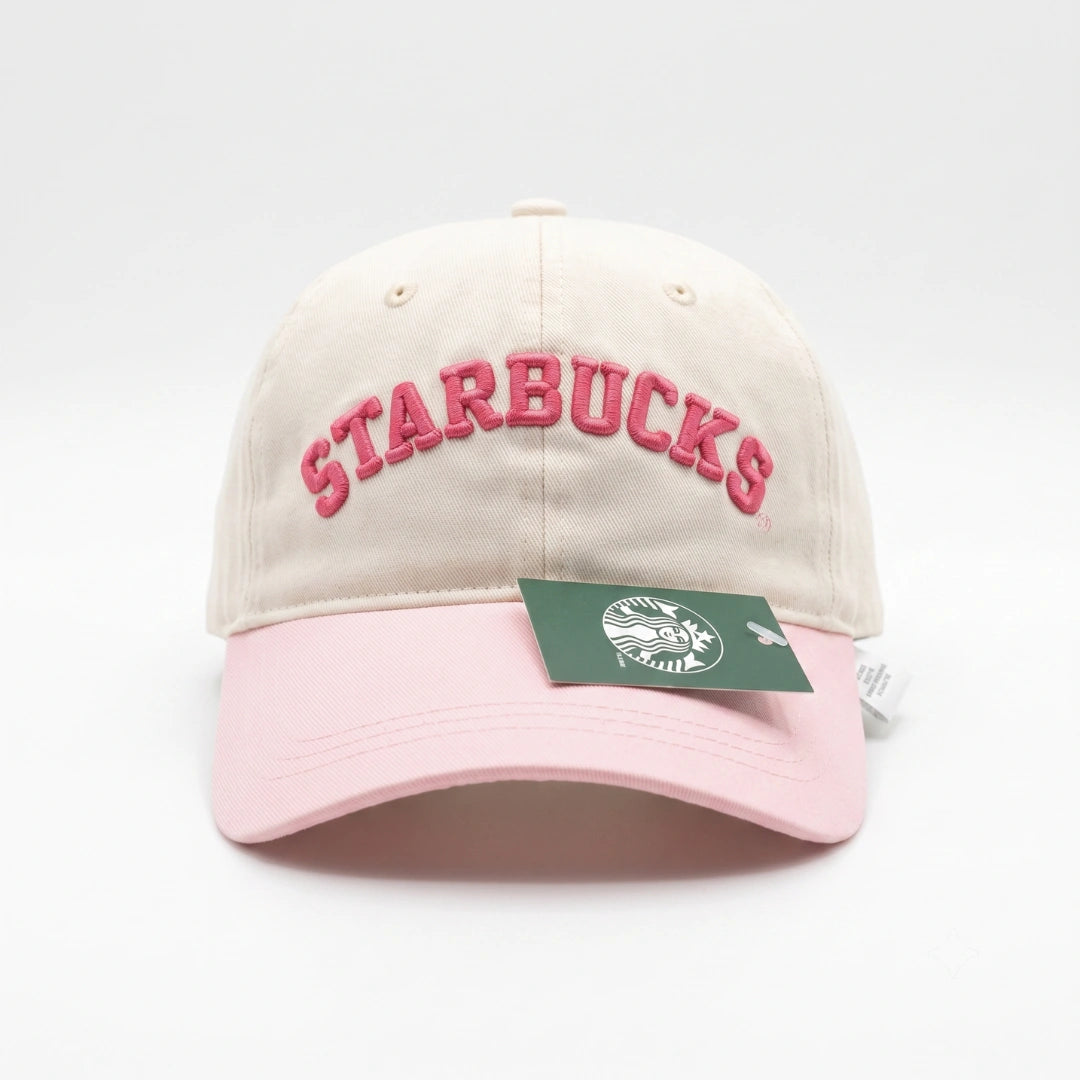 Starbucks 2026 Pink Drink Collection Baseball Hat – Adjustable Cotton Cap