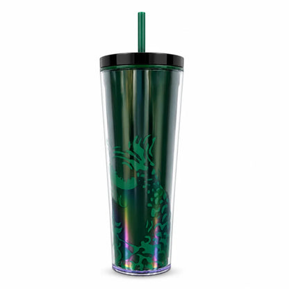 Starbucks 1971 Siren Green Cold Cup with Straw – 24 oz
