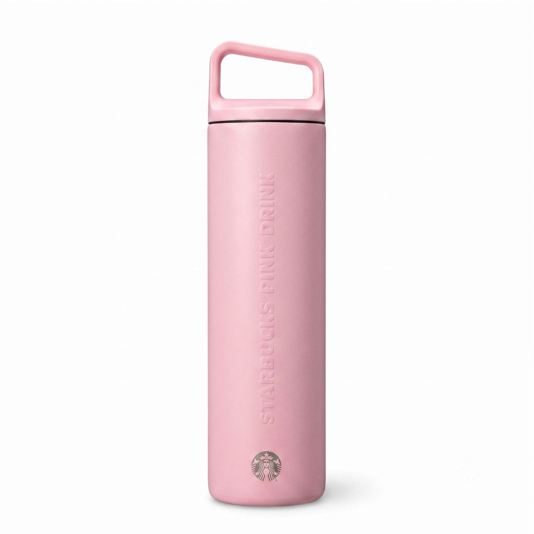 Starbucks 2026 Pink Drink x MiiR Stainless Steel Water Bottle – 20 fl oz (591ml)