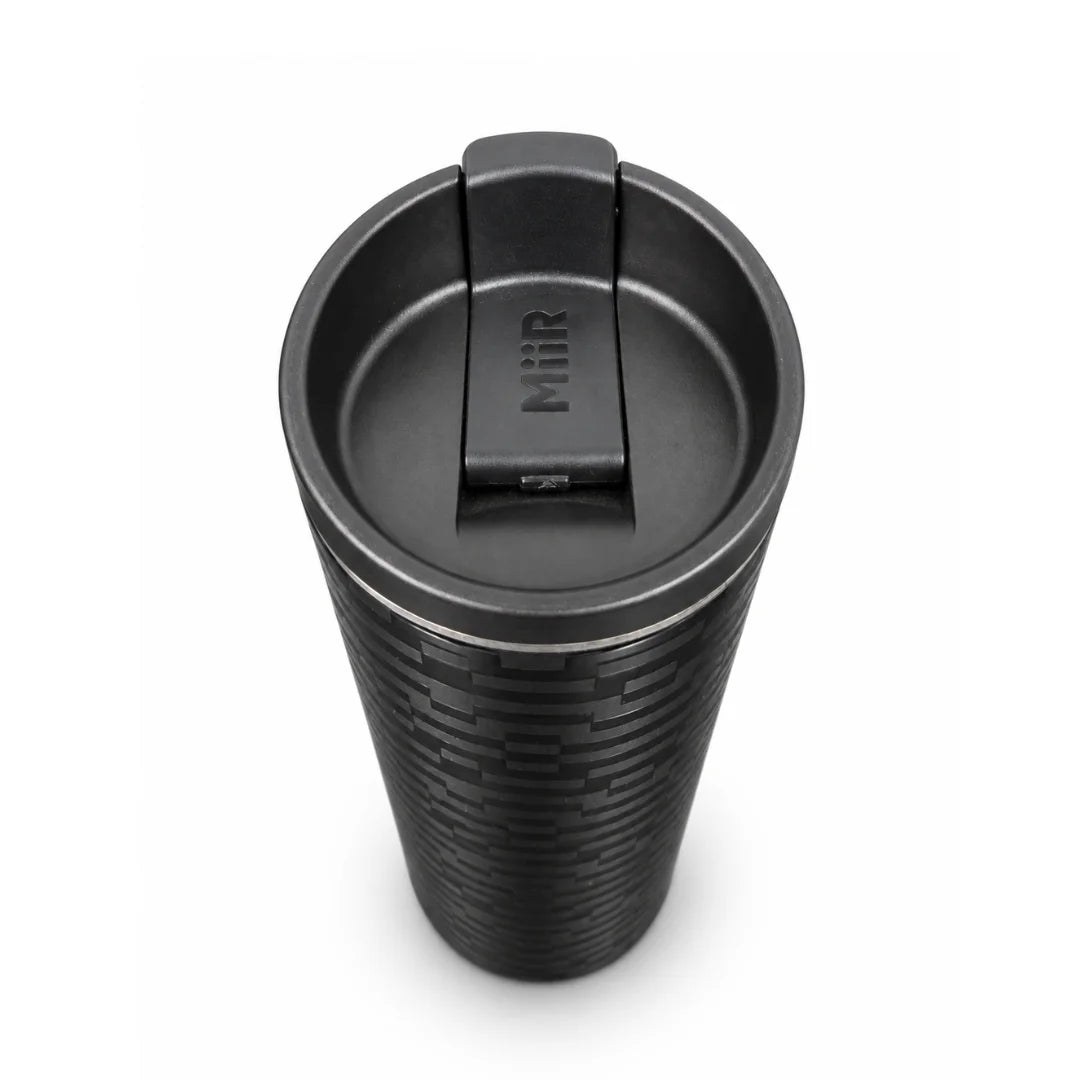 Starbucks x MiiR Black 3D Pattern Stainless Steel Tumbler – 16 oz