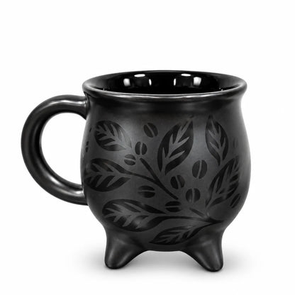 Starbucks Black Cauldron Ceramic Mug – 14 oz