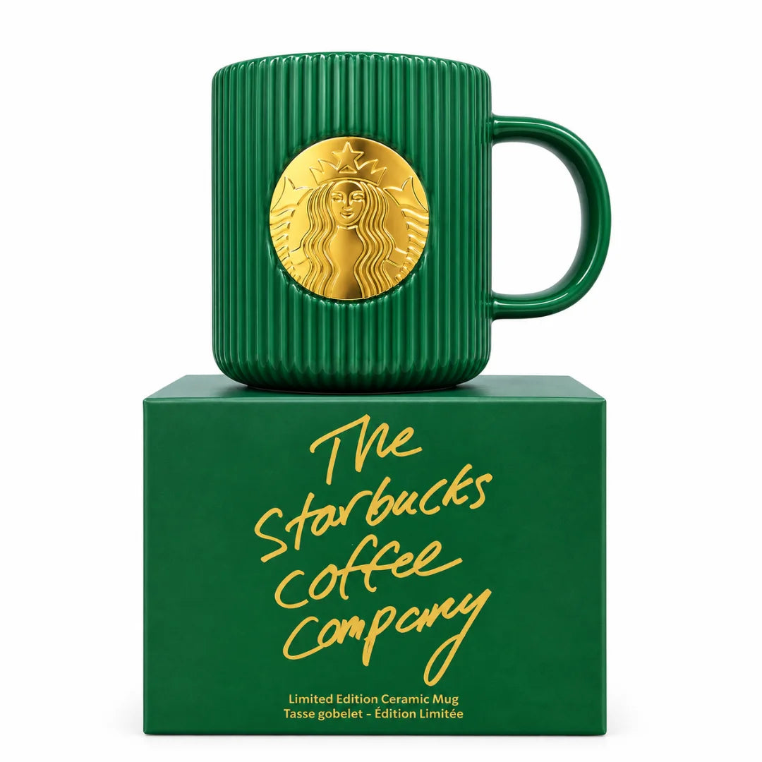 Starbucks Limited Edition Ceramic Mug Tasse Gobelet - 14 fl oz (414 ml)
