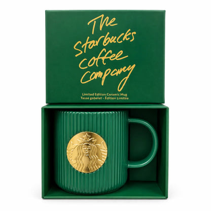 Starbucks Limited Edition Ceramic Mug Tasse Gobelet - 14 fl oz (414 ml)